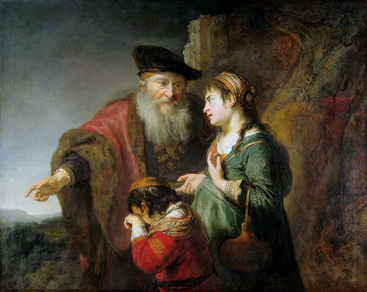 Agar et Ismaël chassés 1640-42 Gemäldegalerie Berlin.jpg