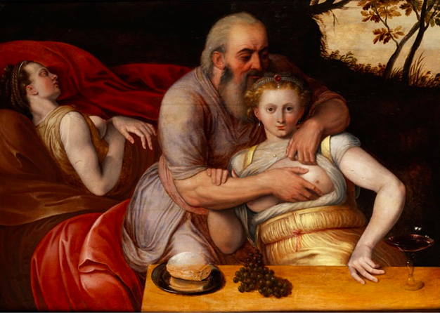 Loth et ses filles, suiveur de Frans Floris (1519-1570), huile sur bois, collection privée.jpg