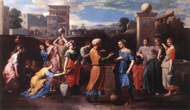 Nicolas_Poussin_-_Rebecca_at_the_Well_-_WGA18327.jpg